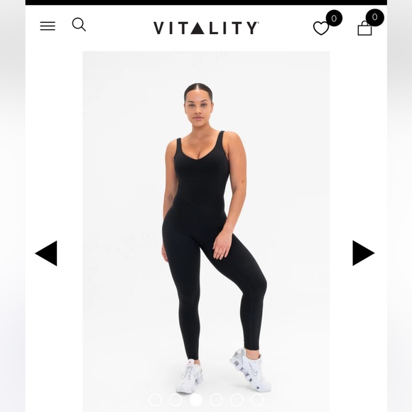 Vitality Cloud Jumpsuit - Black L - Picture 4 of 9